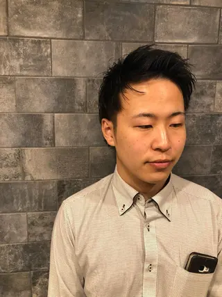 ショート メンズ 銀座マツナガ所属・立野 椋大のヘアスタイル