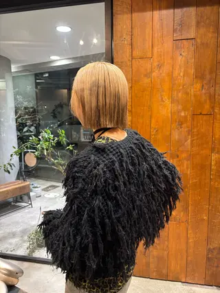 ショート リナ/名古屋/大須 カットモデルのヘアスタイル