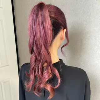 カラー ボブ／ブリーチカラー ／ゆづき🌟のヘアスタイル