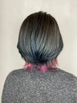ショート カラー L’atelier BROCANTE （ラトリエ　ブロカント）所属・BROCANTE立川 karasawa.nのヘアスタイル