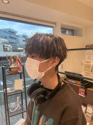 カラー メンズ 似合わせ 垢抜け🌟 AKINOのヘアスタイル