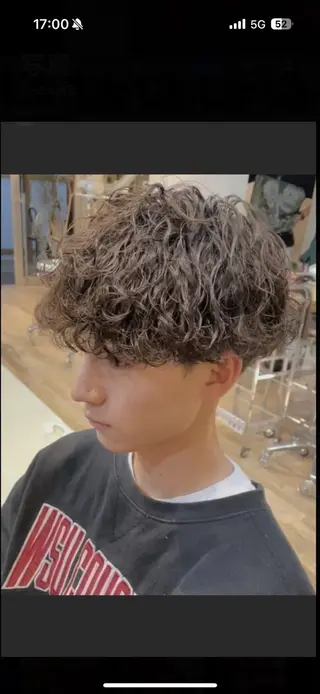 パーマ メンズ ☀️メンズパーマ☀️ /栄/新成のヘアスタイル