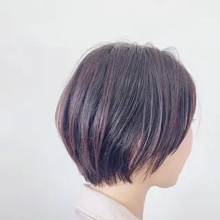ショート ボブ/ブリーチ/ ベージュ/清水祥偉のヘアスタイル