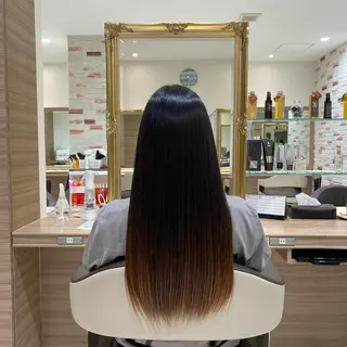 ロング ✨美髪／縮毛矯正 講師 ／塚田健✨のヘアスタイル