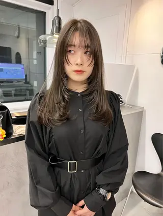 ロング カラー 樫原裕二 /柔らかいカラーのヘアスタイル