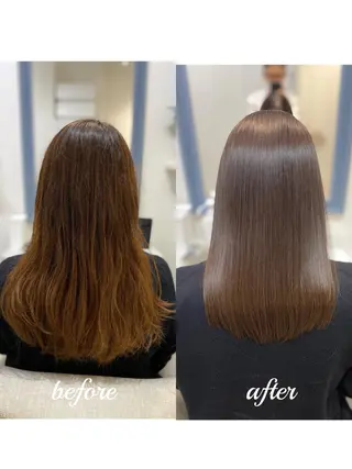 セミロング カラー ✨髪質改善が大好評✨ 美容室lic近藤✨のヘアスタイル