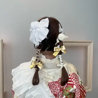 ロング ヘアアレンジ 横浜アレンジ/メンズ カット/yuukaのヘアスタイル