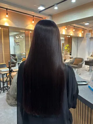ロング カラー 日髙 愛華のヘアスタイル