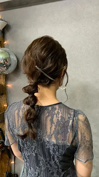 セミロング chouette/ 根本優希のヘアスタイル