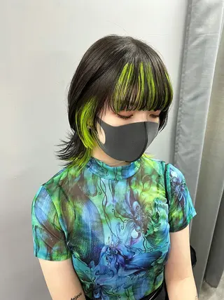 ショート カラー 【痛くないブリーチ】 野村友大のヘアスタイル