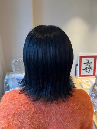 カラー 小倉 夢乃のヘアスタイル
