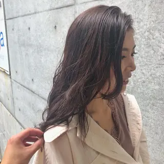 セミロング メンズ特化美容師 ハスイルイのヘアスタイル