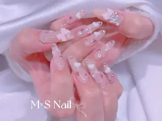 ネイル MxS Nail(長さだし/フィルイン/マグネット/韓国ネイル/ワンホンネイル/ワンカラー)所属・MxS リィリィのネイルデザイン