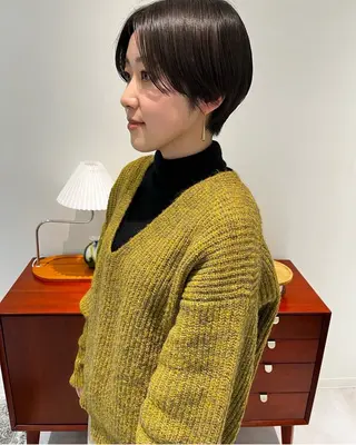 ショート ⭐️ショート　美髪 小松⭐️のヘアスタイル