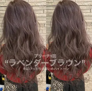 ロング カラー ヘアアレンジ エクステの神様 ▫️原島ユウヤ▫️のヘアスタイル