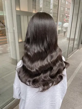 ロング カラー 美髪美容師 くぼた店長🫧のヘアスタイル