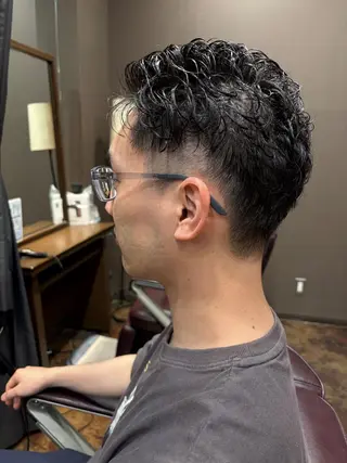 メンズ 落合 ちりのヘアスタイル