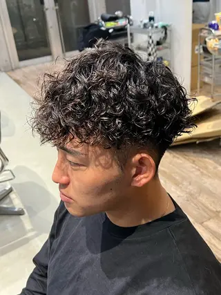 パーマ メンズ 【fifth】渡部 永遠のヘアスタイル