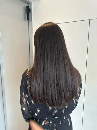 ロング ラフィスヘアードープ所属・👑髪質改善wカラー /ハイトーン/アユカのヘアスタイル