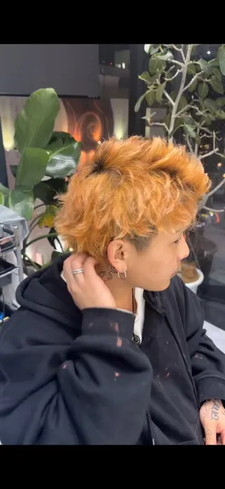 ショート 山田 瑛司のヘアスタイル