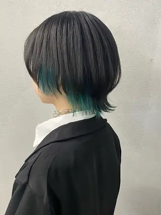 ショート カラー 柏 デザインカラー/ レイヤー🐣シオリのヘアスタイル