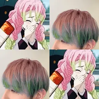 ショート カラー ハイトーン/ウルフ /小澤凌祐🦕のヘアスタイル