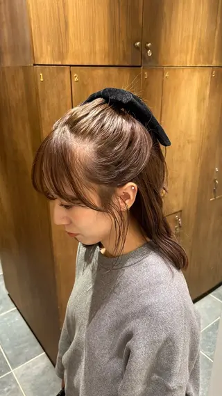 カラー 垢抜けベージュカラ ー/ミコト🕊️💭のヘアスタイル