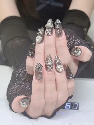 ネイル lucky nail 歌舞伎町のネイルデザイン