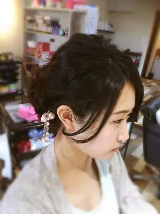 ヘアアレンジ 美容歴18年以上🌈 山口のヘアスタイル
