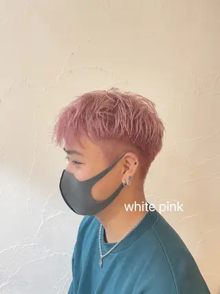 ショート カラー メンズ Hair muse'e所属・加藤 愛鈴のヘアスタイル