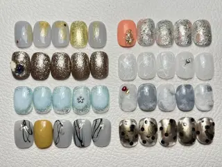 ネイル 隅田 花のネイルデザイン