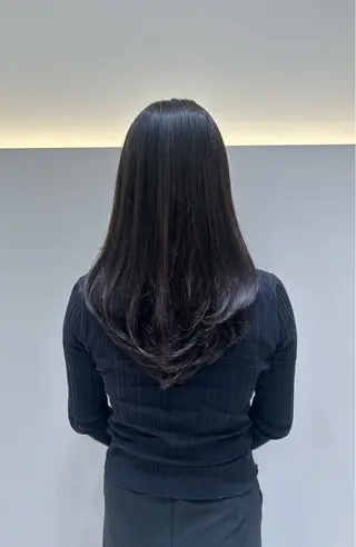 ロング ブリーチなしダブル カラー✨たくみのヘアスタイル