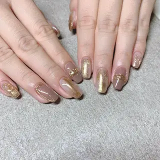 カラー ネイル Cozy_ ilumのネイルデザイン