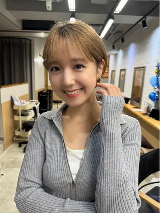 ショート ショート🩵 なりたみゆうのヘアスタイル