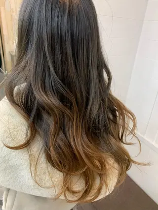 セミロング 佐藤 純生のヘアスタイル