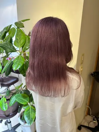 カラー Lond  Emi 艶髪モテヘアのヘアスタイル