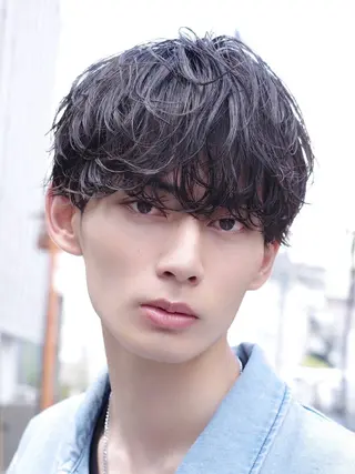 パーマ メンズ 当日予約⭕️ fifth渋谷太田のヘアスタイル