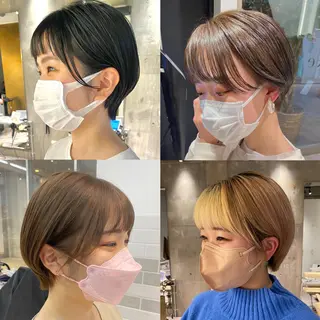 ショート すぎもと さき⚡️ 朝ラク・*パーマのヘアスタイル