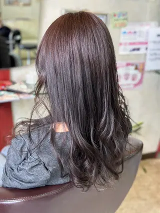 セミロング Rootes   Hair  Stage所属・春日部　間庭 寛貴のヘアスタイル