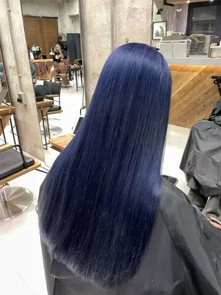 ロング 奥野 妃南のヘアスタイル