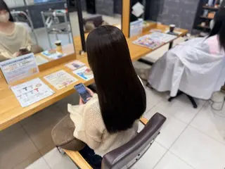 ロング カラー 🪼かえで🪼臼井 カラー/縮毛矯正のヘアスタイル