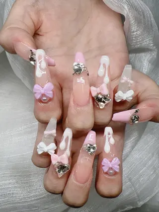 ネイル Lee Nails チップ長さだし専門店のネイルデザイン