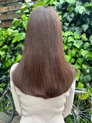ロング 🤍Nozomi/ オリーブカラー🌿のヘアスタイル