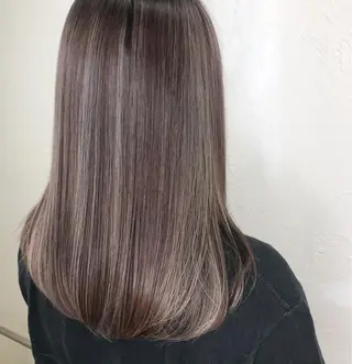 ロング カラー 樽見 浩司のヘアスタイル