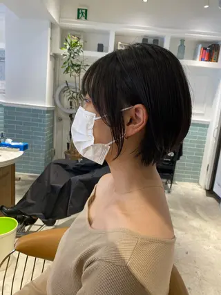 ショート 髪質改善ショート/ ボブたんの翔太のヘアスタイル