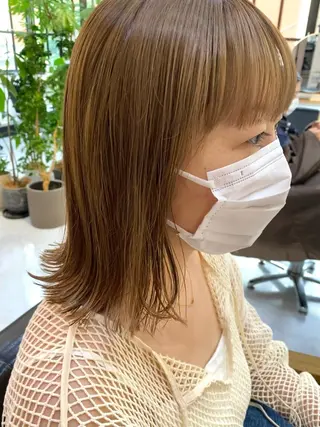 セミロング カラー CARICIA🌱 masaeのヘアスタイル