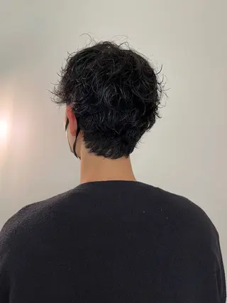 ショート メンズ メンズハイトーン/栄 /イトウタケルのヘアスタイル