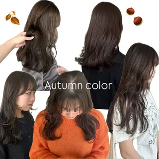 カラー hina／柔らか color／髪質改善のヘアスタイル