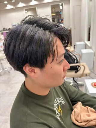 カラー ボブ、レイヤー、 ハイトーン、古淵のヘアスタイル