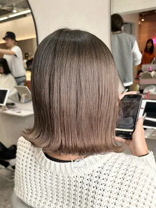 ショート 新宿/韓国レイヤー/ 髪質改善/佐藤航のヘアスタイル